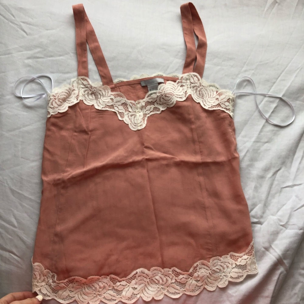 Lacey tank top